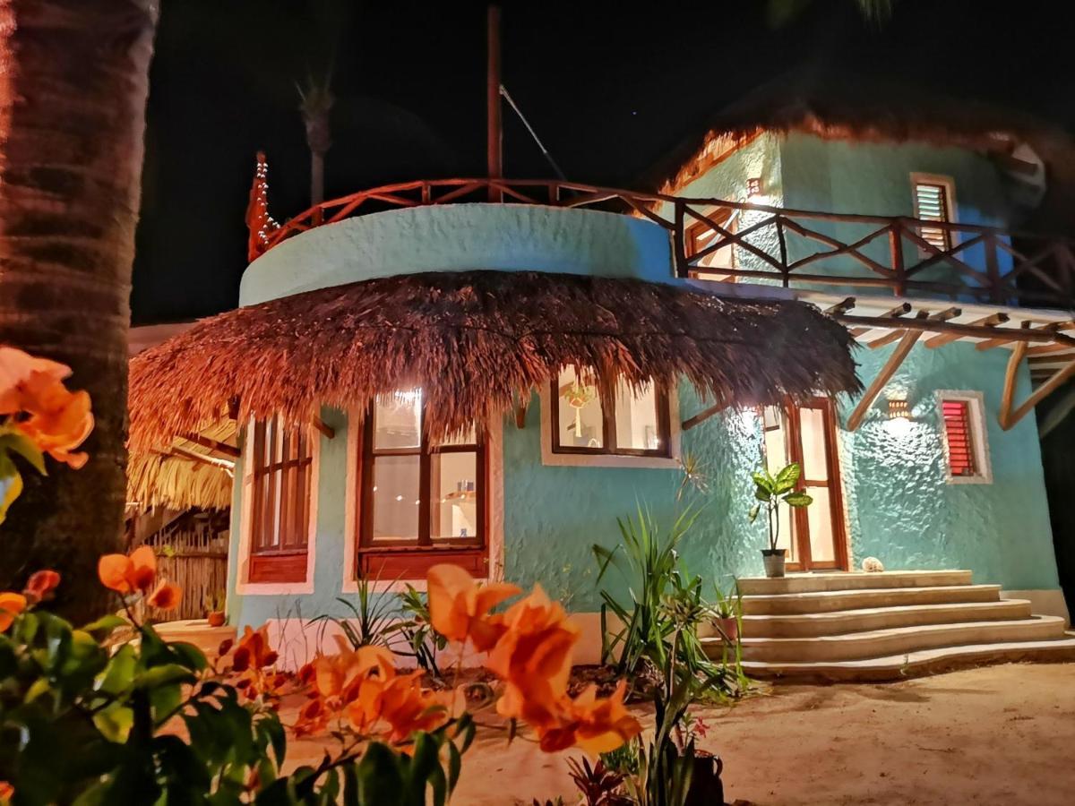 Casa Cacahuate Holbox-Casa Entera Con Jardin-Whole House With Garden Villa Eksteriør bilde