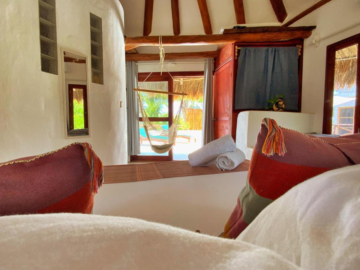 Casa Cacahuate Holbox-Casa Entera Con Jardin-Whole House With Garden Villa Eksteriør bilde