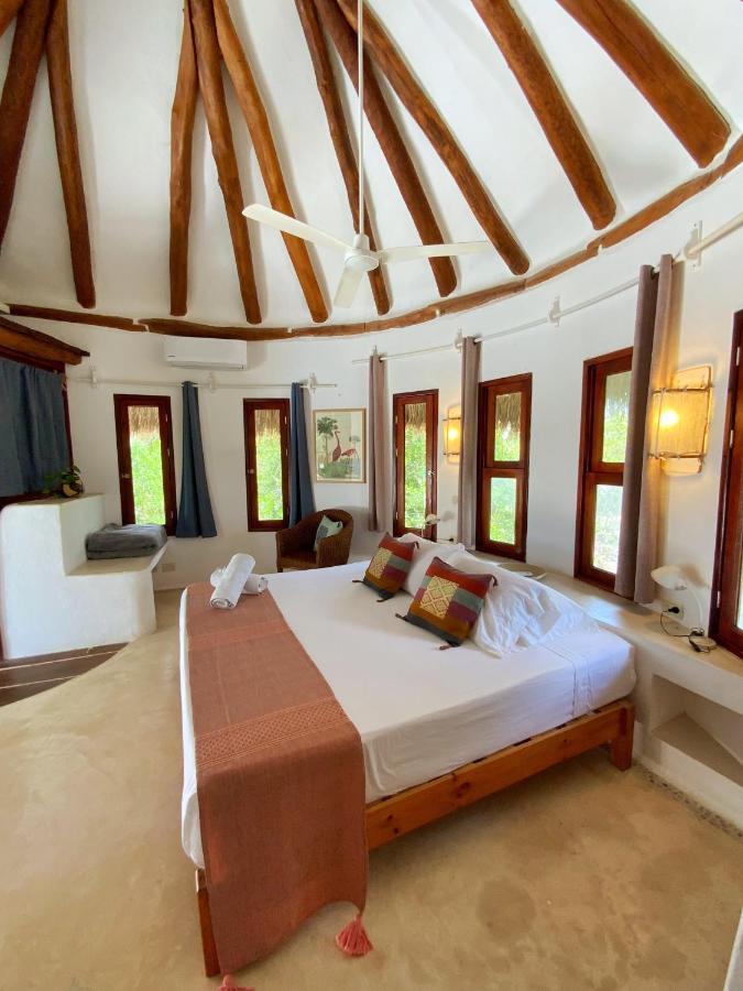 Casa Cacahuate Holbox-Casa Entera Con Jardin-Whole House With Garden Villa Eksteriør bilde