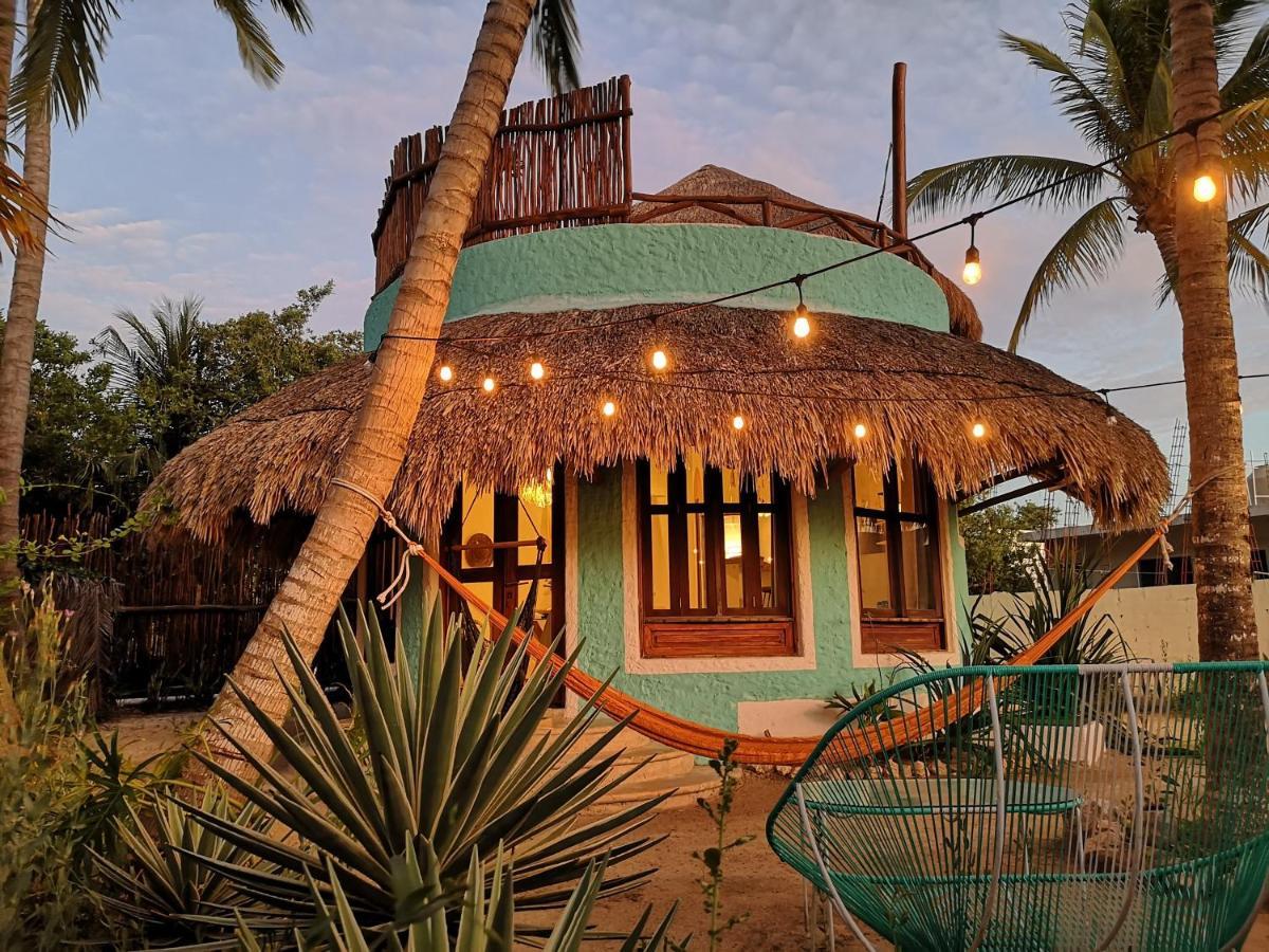 Casa Cacahuate Holbox-Casa Entera Con Jardin-Whole House With Garden Villa Eksteriør bilde