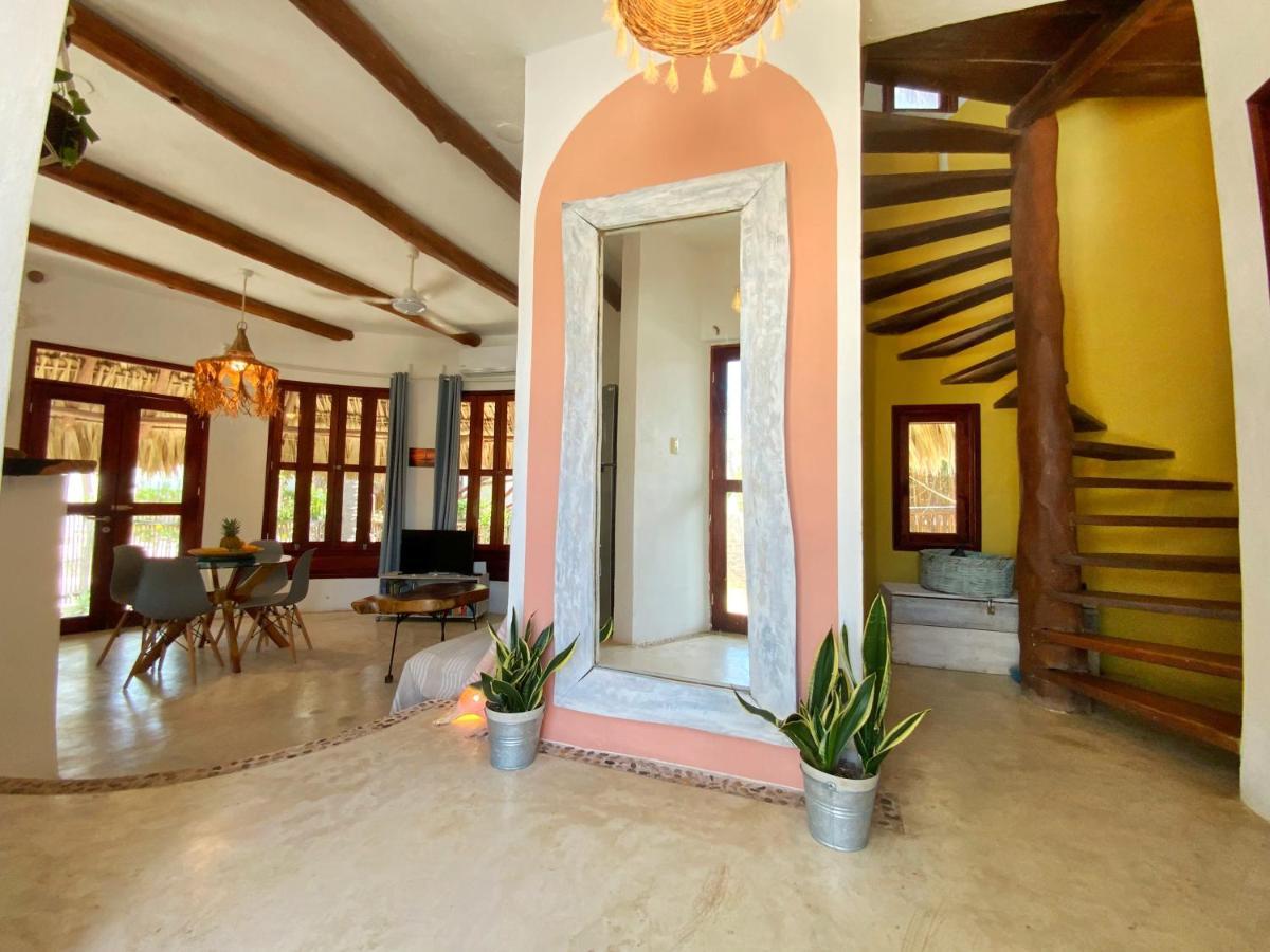 Casa Cacahuate Holbox-Casa Entera Con Jardin-Whole House With Garden Villa Eksteriør bilde