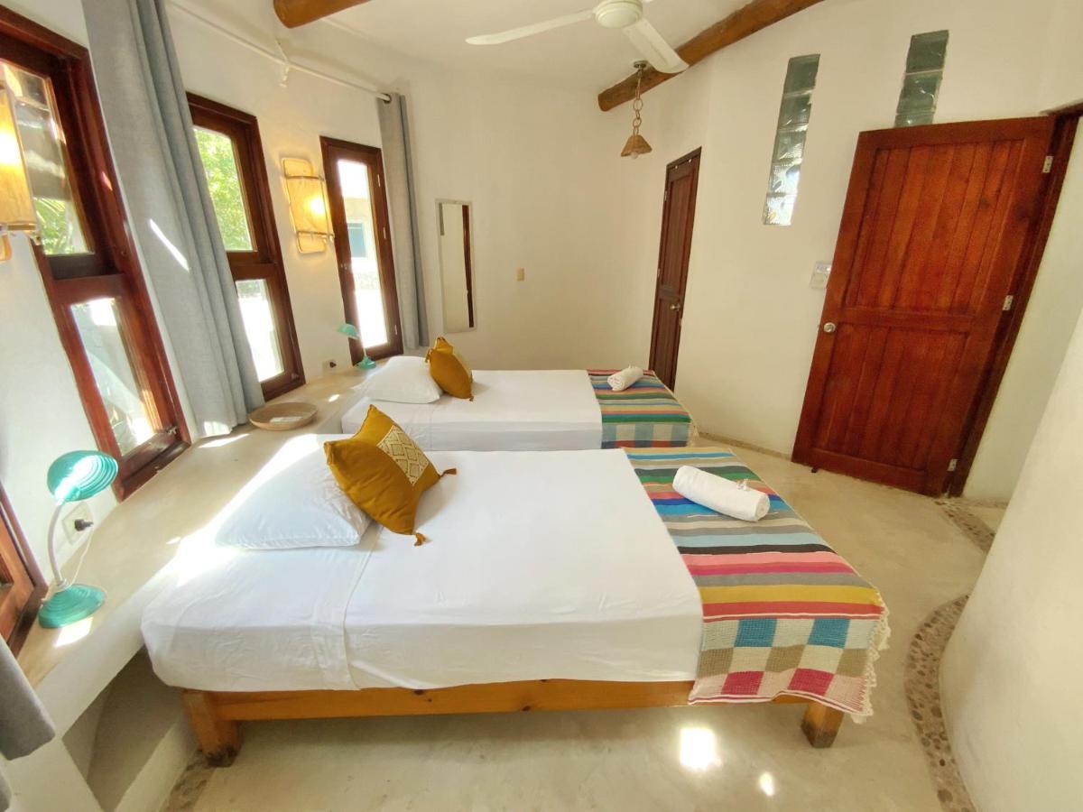 Casa Cacahuate Holbox-Casa Entera Con Jardin-Whole House With Garden Villa Eksteriør bilde